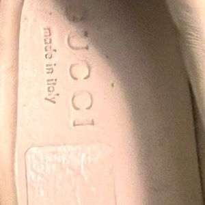 Nice GUCCI shoes with minor scuffs that you will see in pic my grand loved them